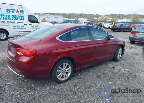 2015 Chrysler 200 Limited из США, поврежденный, VIN 1C3CCCAB7FN662177